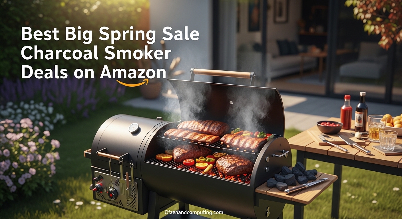 Best Big Spring Sale Charcoal Smoker Deals