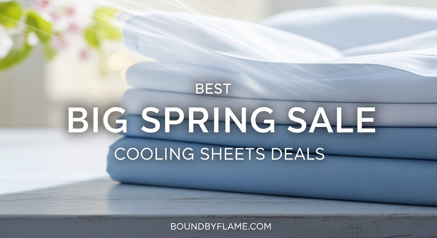 Best Big Spring Sale Cooling Sheets Deals