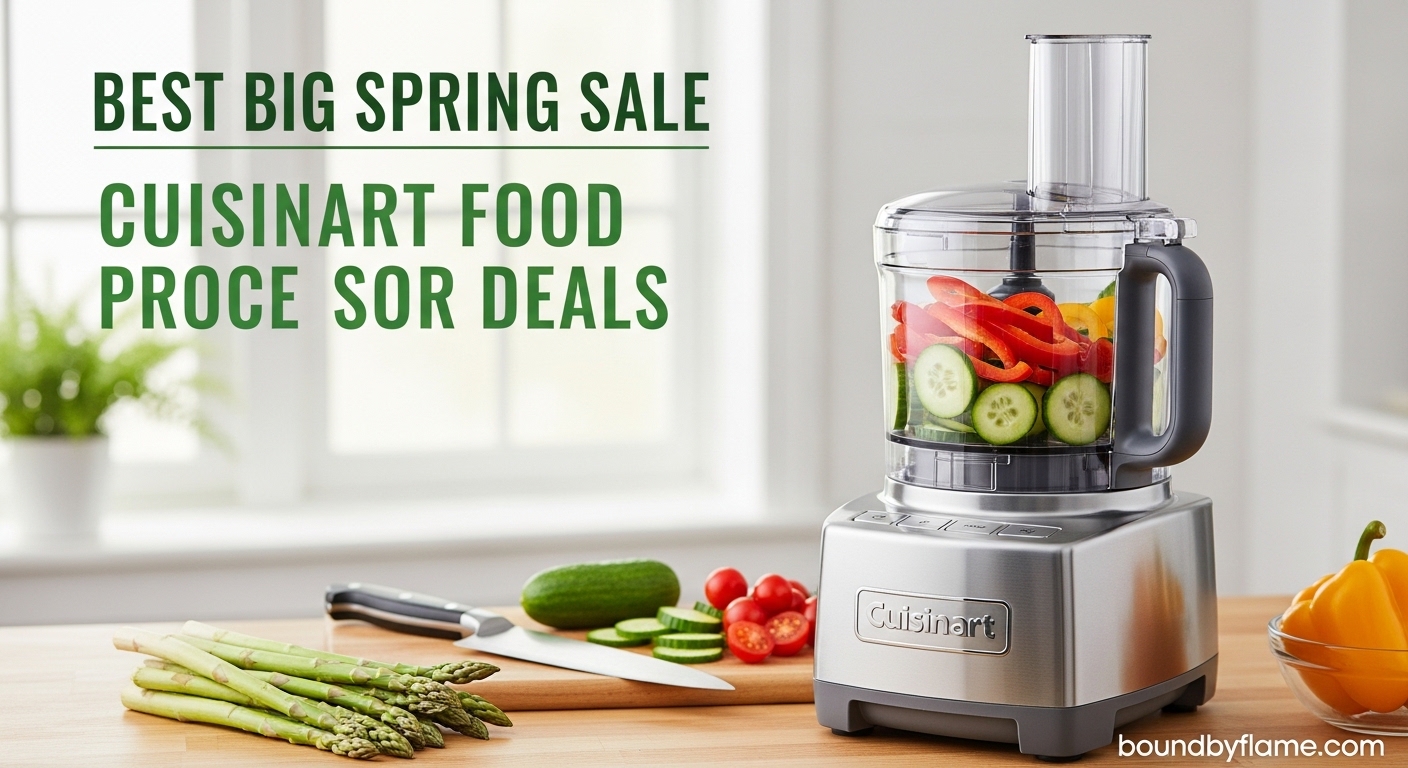 Best Big Spring Sale Cuisinart Food Processor Deals