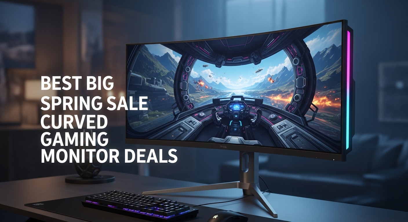 Best Big Spring Sale Curved Gaming Monitor Deals