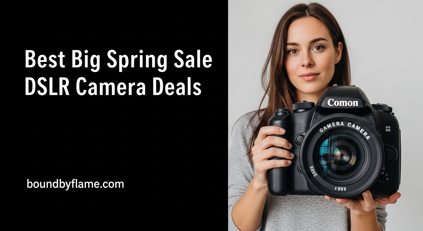 Best Big Spring Sale DSLR Camera Deals