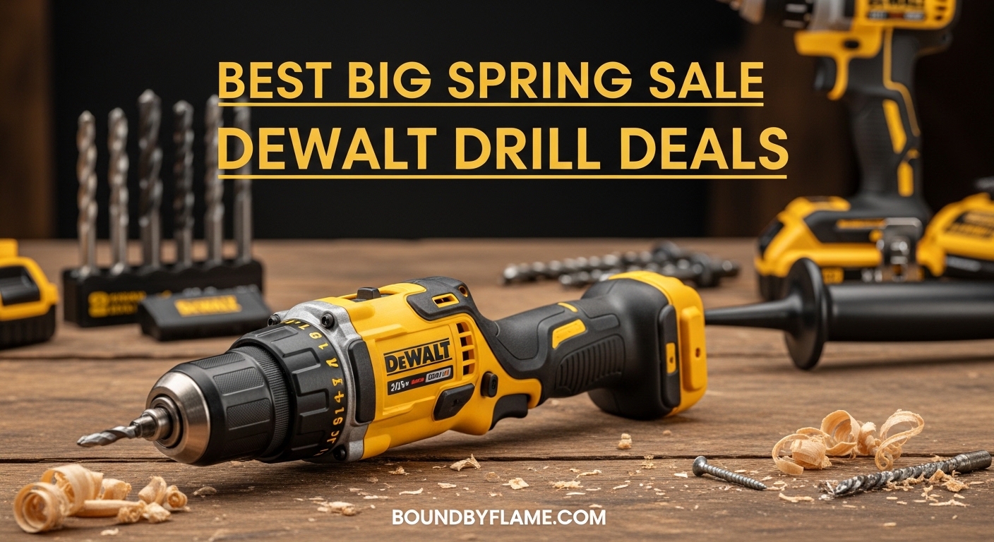 Best Big Spring Sale DeWalt Drill Deals