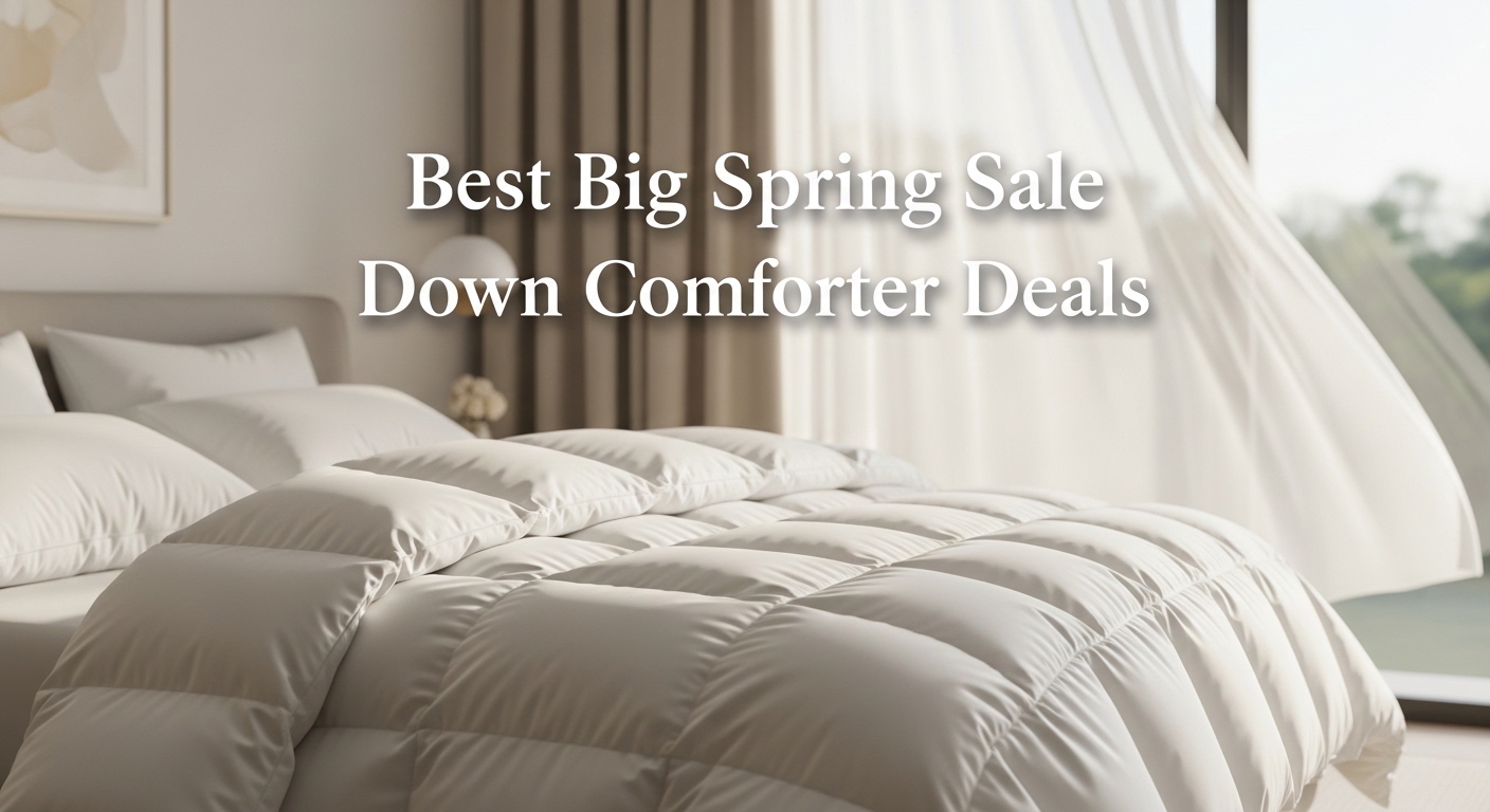 Best Big Spring Sale Down Comforter Deals