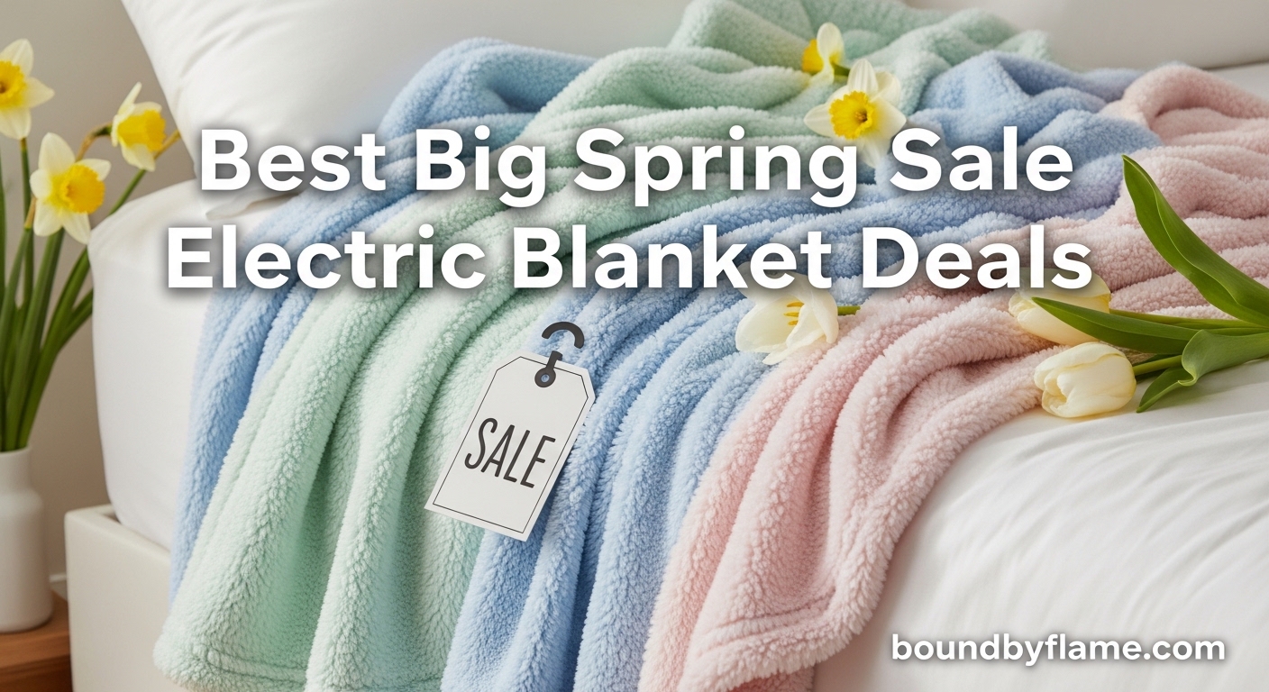 Best Big Spring Sale Electric Blanket Deals