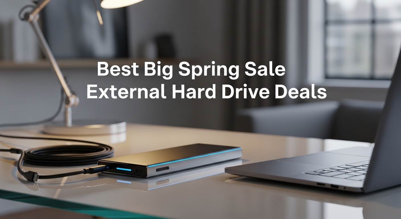 Best Big Spring Sale External Hard Drive Deals
