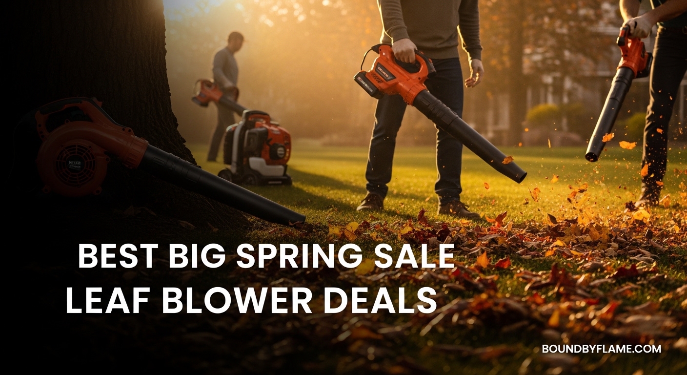 Best Big Spring Sale Leaf Blower Deals