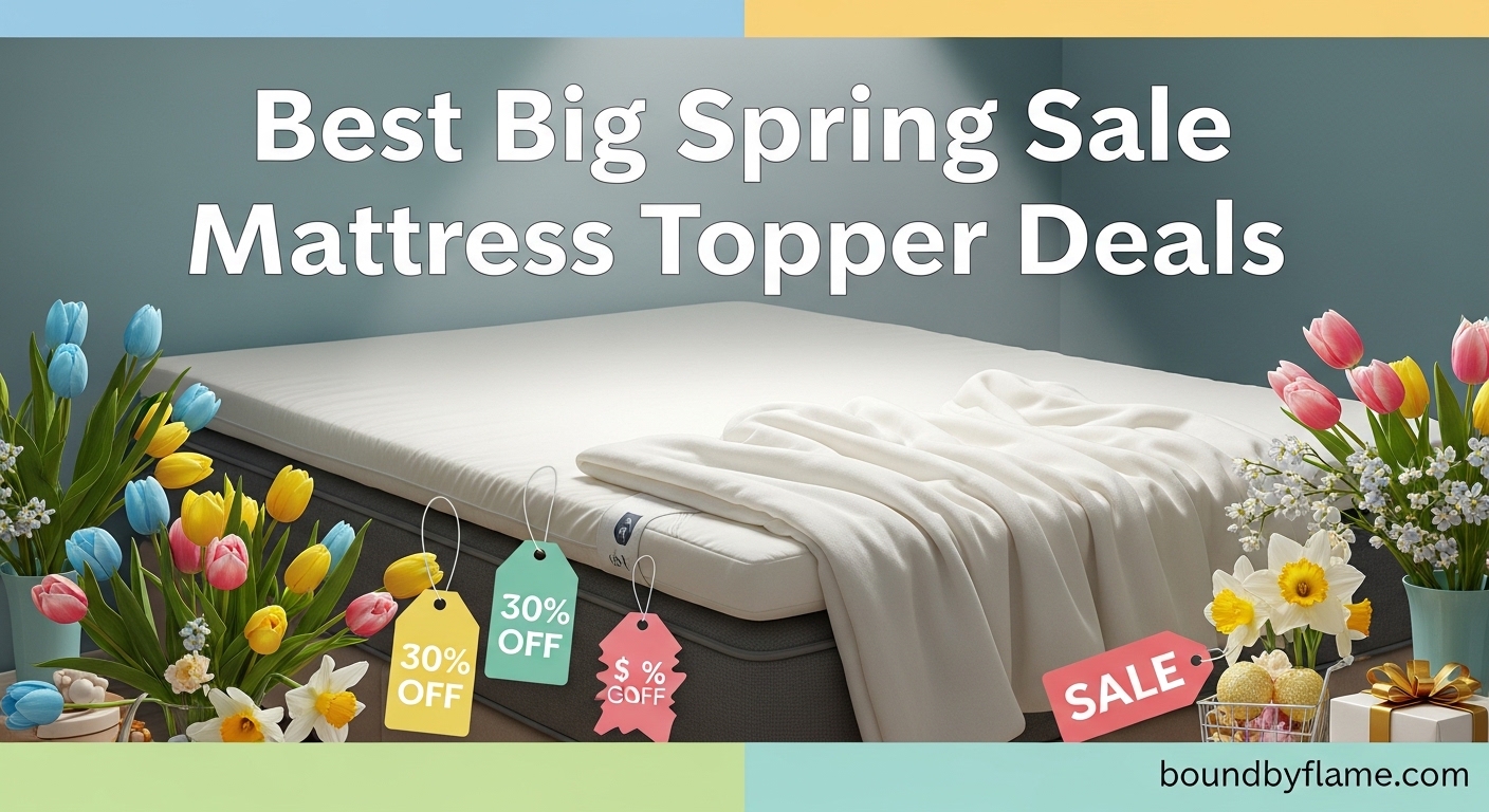 Best Big Spring Sale Mattress Topper Deals