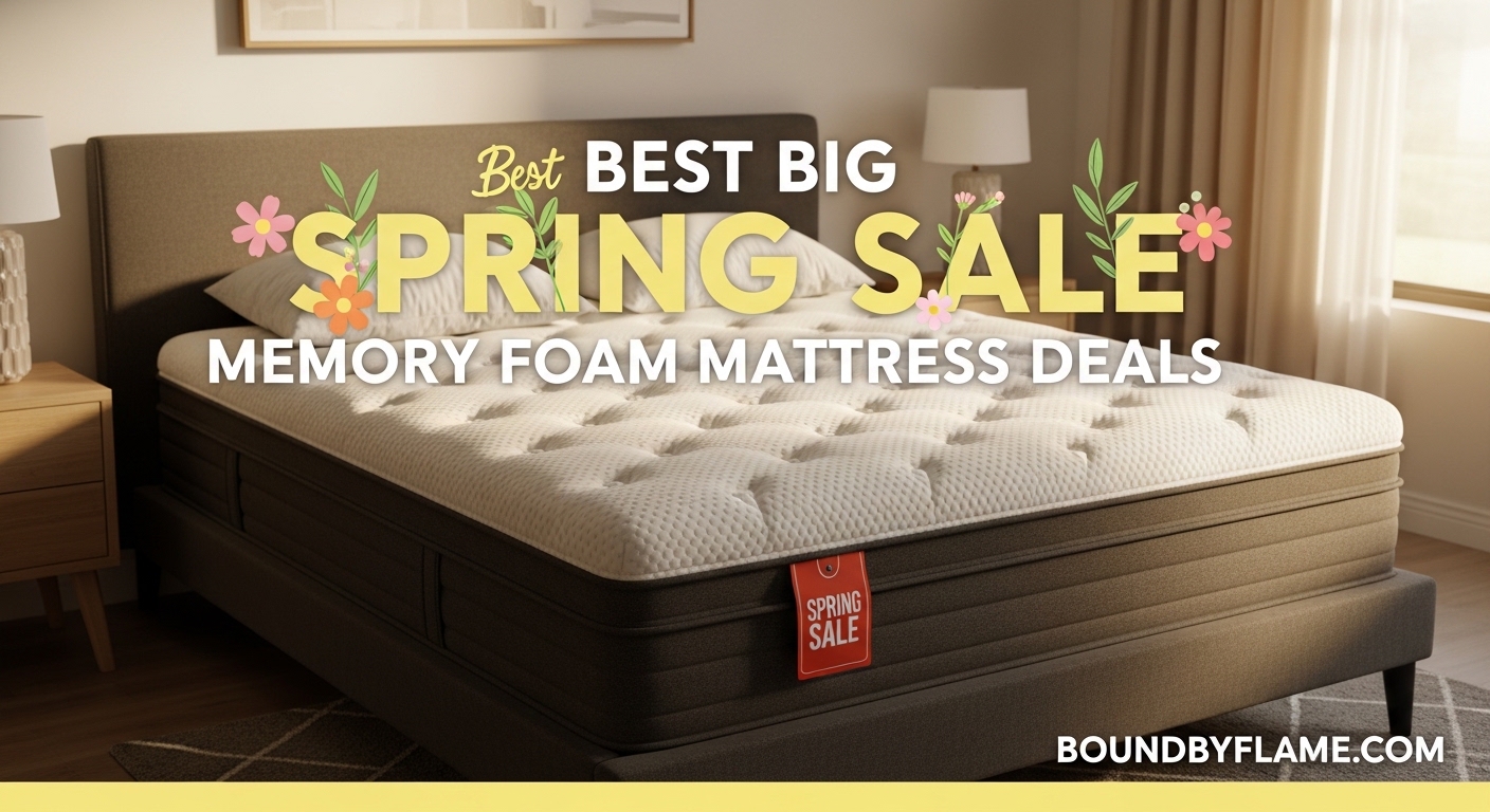 Best Big Spring Sale Memory Foam Mattress Deals