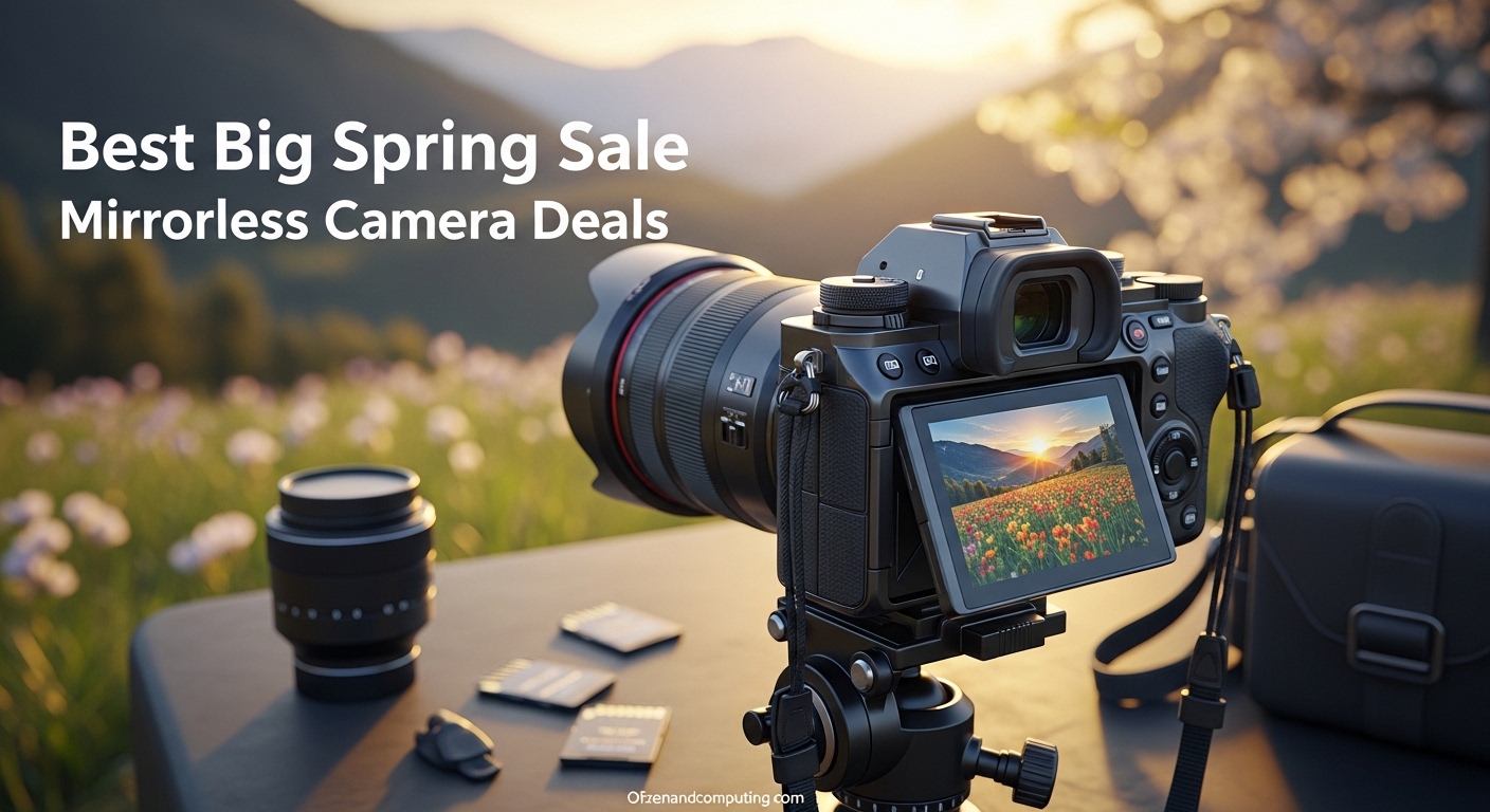 Best Big Spring Sale Mirrorless Camera Deals