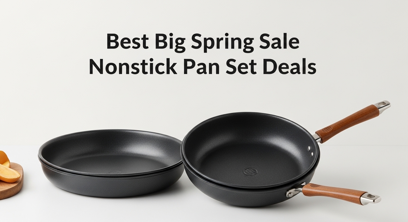 Best Big Spring Sale Nonstick Pan Set Deals