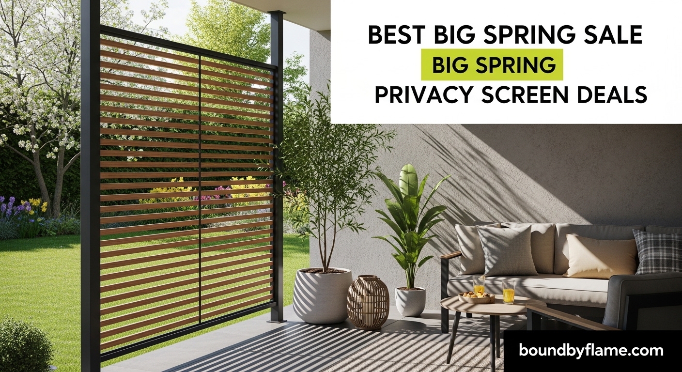 Best Big Spring Sale Outdoor Privacy Screen Deals