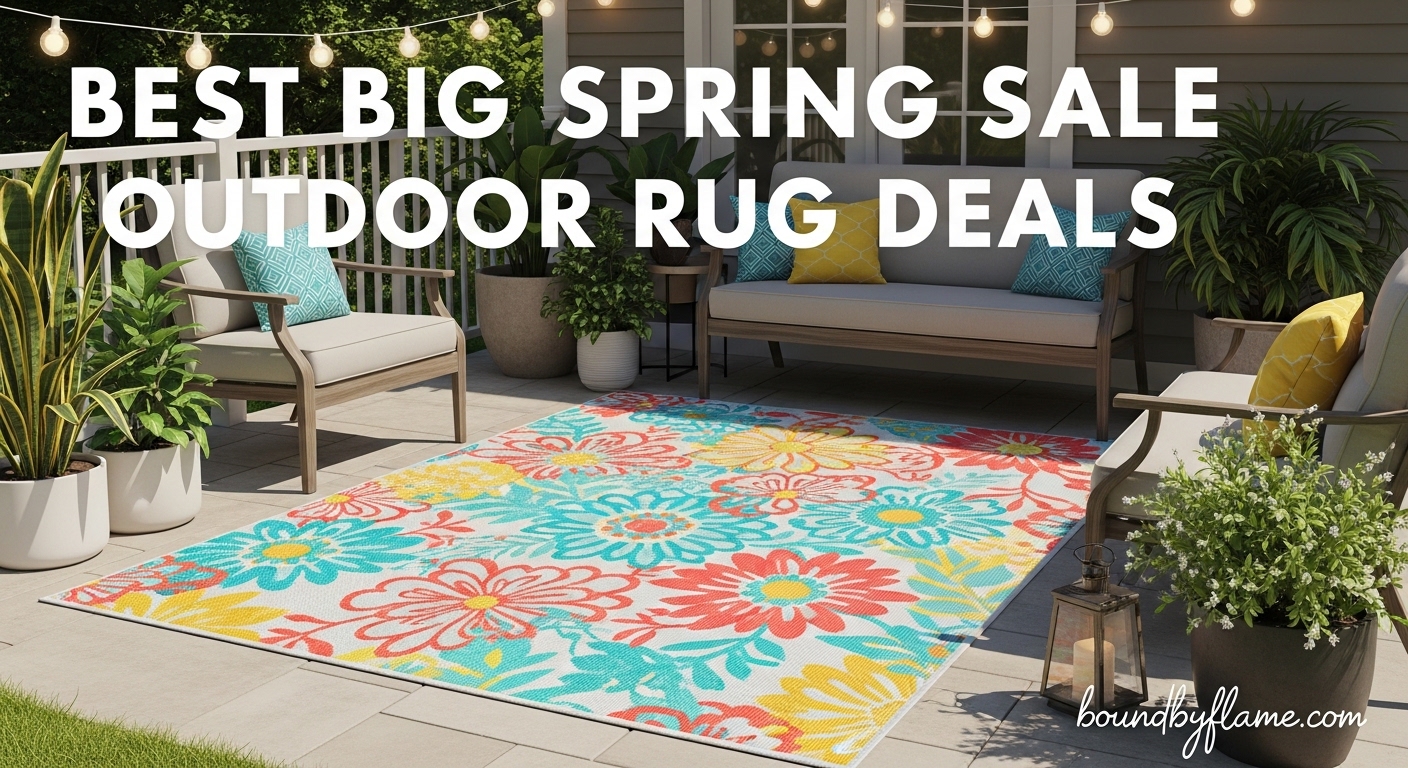 Best Big Spring Sale Outdoor Rug Deals
