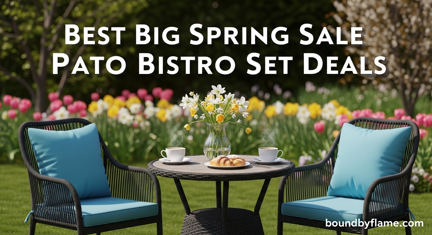 Best Big Spring Sale Patio Bistro Set Deals