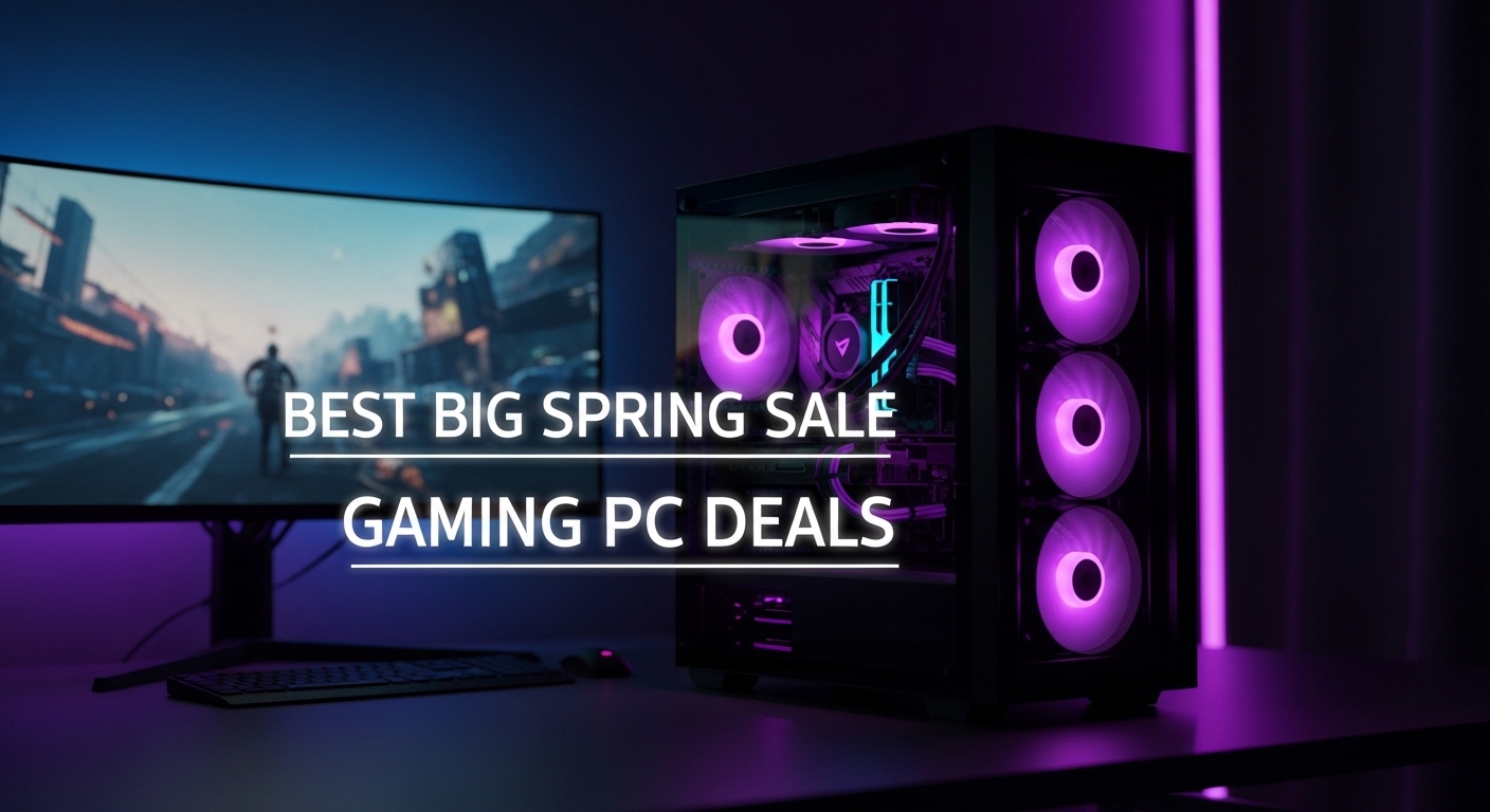 Best Big Spring Sale Prebuilt Gaming PC Deals