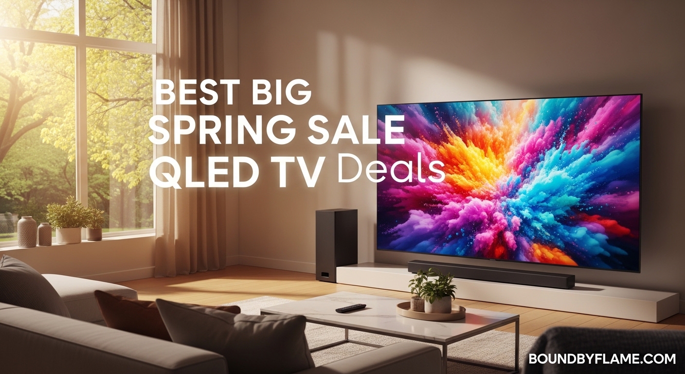 Best Big Spring Sale QLED TV Deals