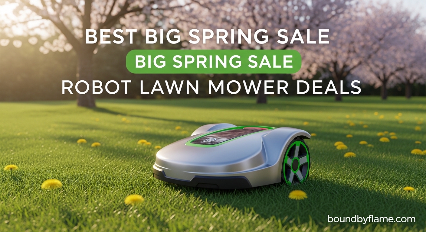 Best Big Spring Sale Robot Lawn Mower Deals