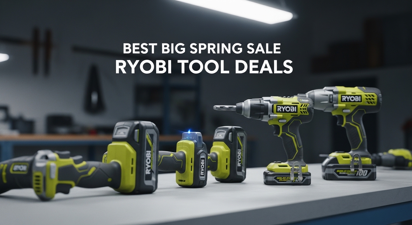 Best Big Spring Sale Ryobi Tool Deals