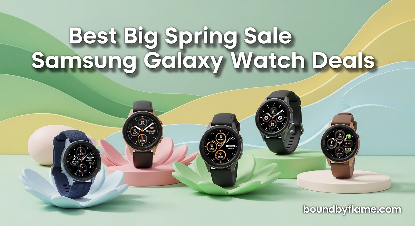 Best Big Spring Sale Samsung Galaxy Watch Deals