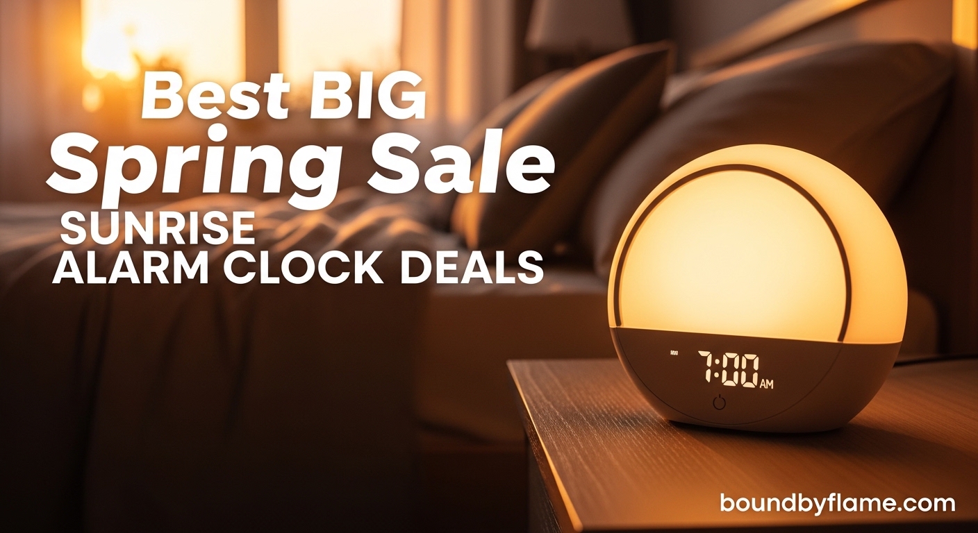 Best Big Spring Sale Sunrise Alarm Clock Deals