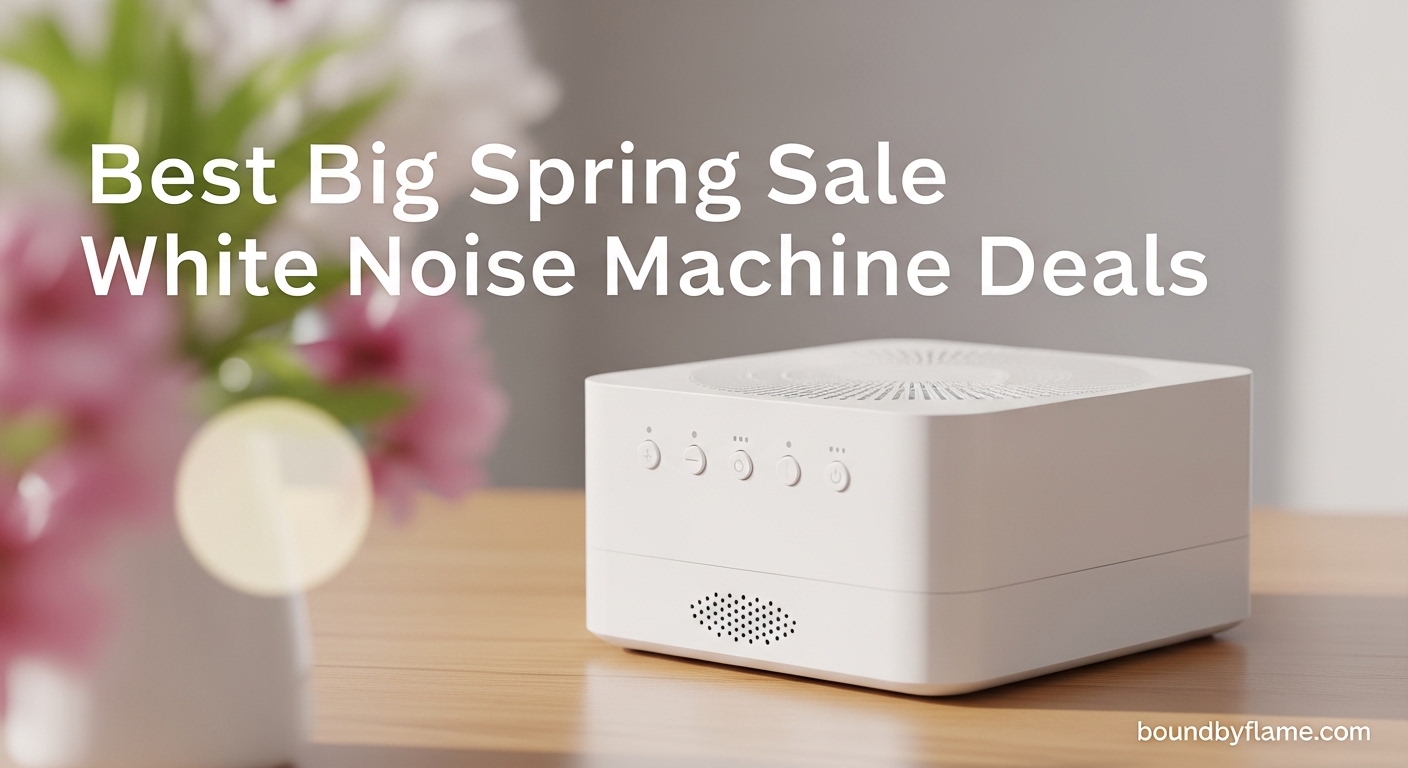 Best Big Spring Sale White Noise Machine Deals