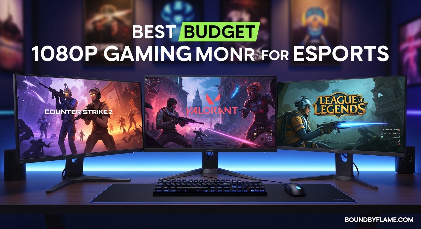 Best Budget 1080p Gaming Monitors for Esports