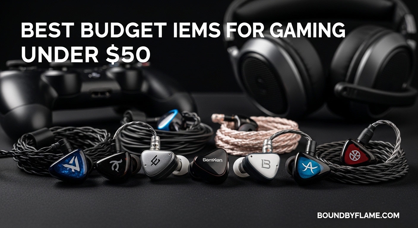 Best Budget IEMs for Gaming Under $50
