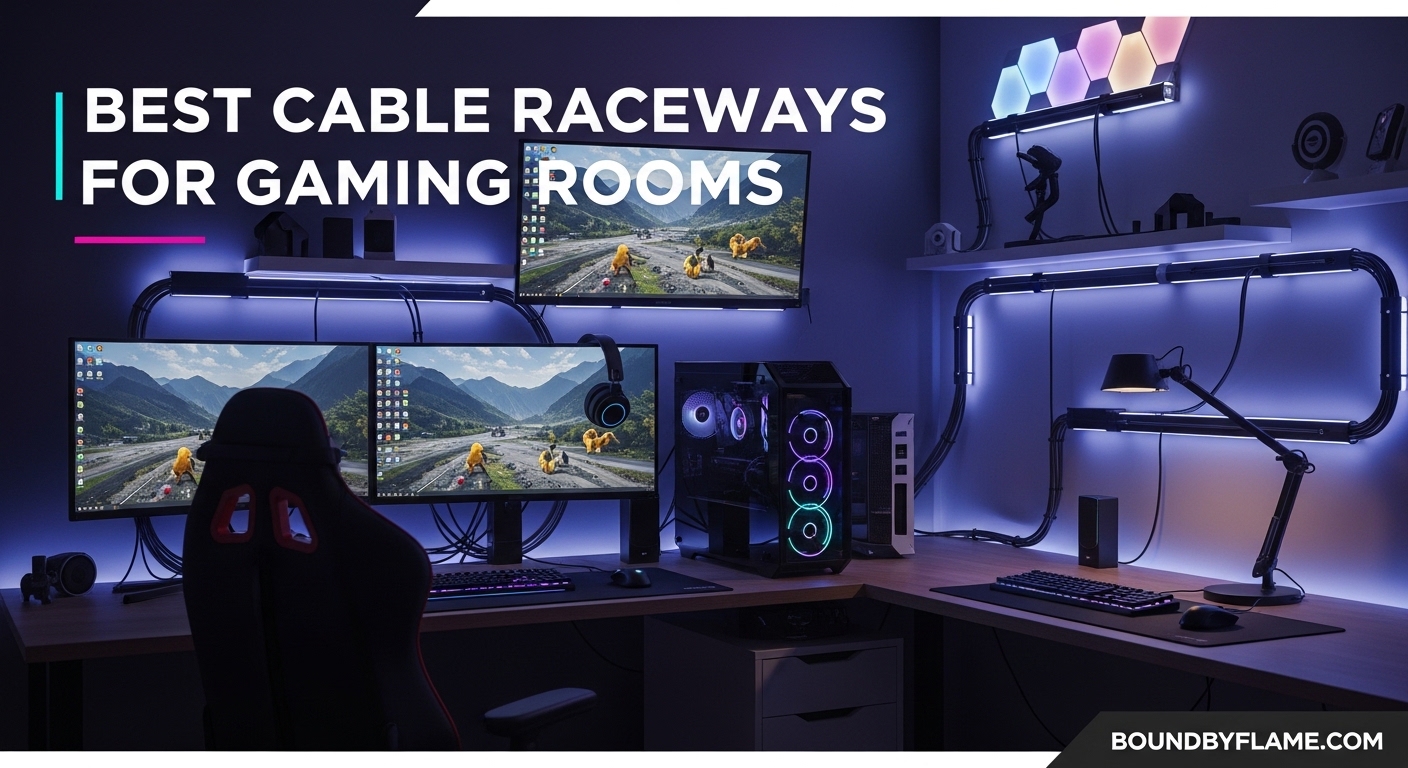 Best Cable Raceways for Gaming Rooms