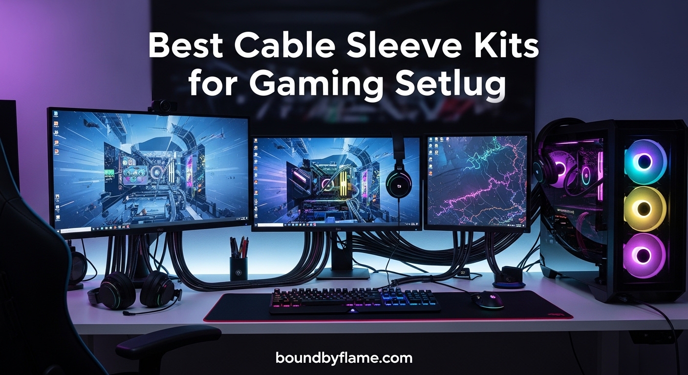 Best Cable Sleeve Kits for Gaming Setups