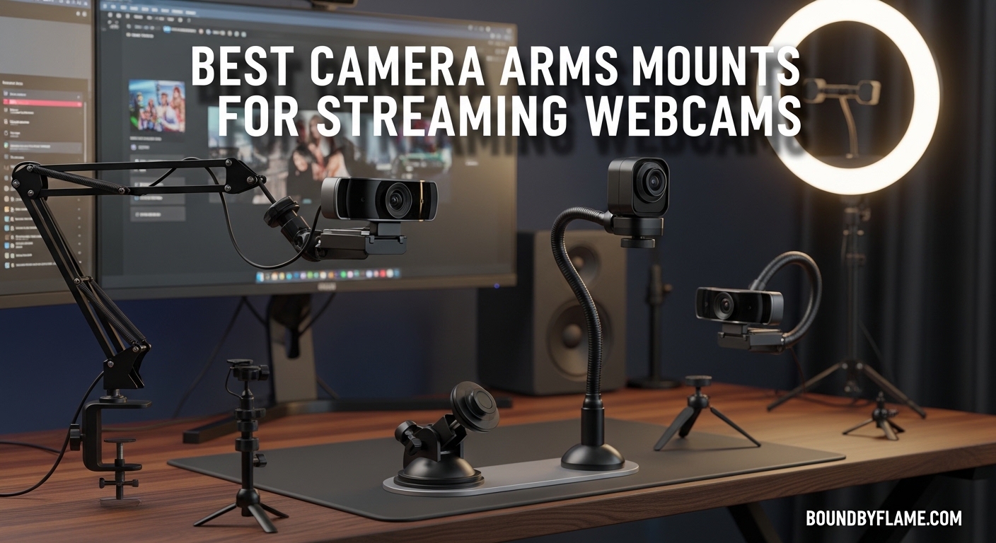 Best Camera Arms and Mounts for Streaming Webcams