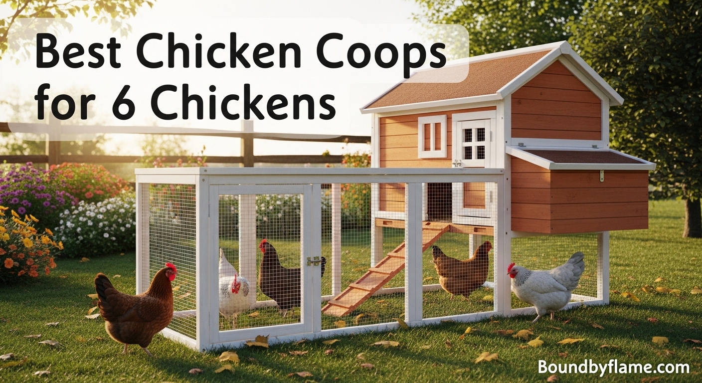 Best Chicken Coops for 6 Chickens