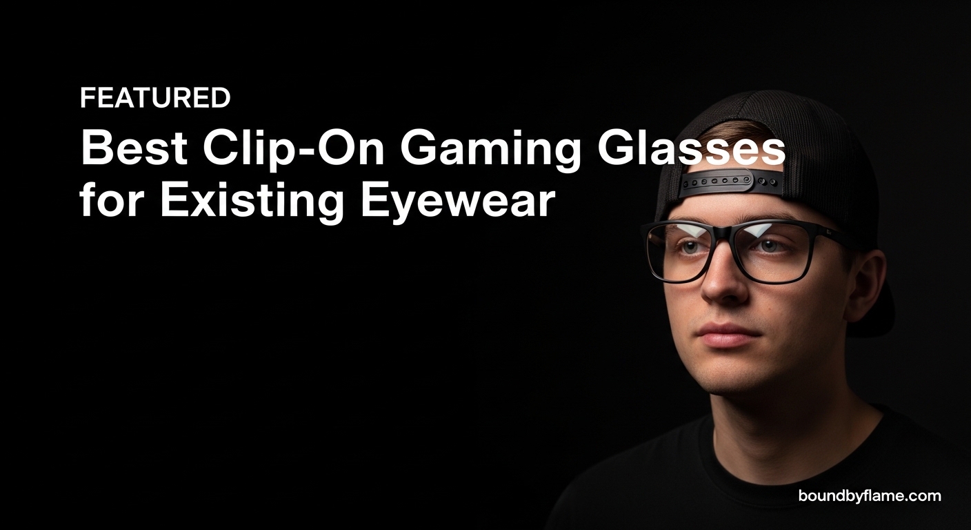 Best Clip-On Gaming Glasses for Existing Eyewear