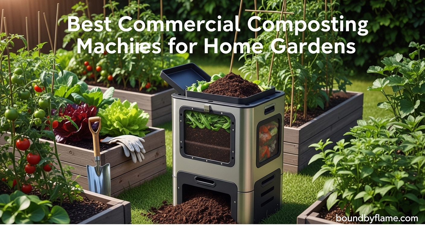 Best Commercial Composting Machines for Home Gardens