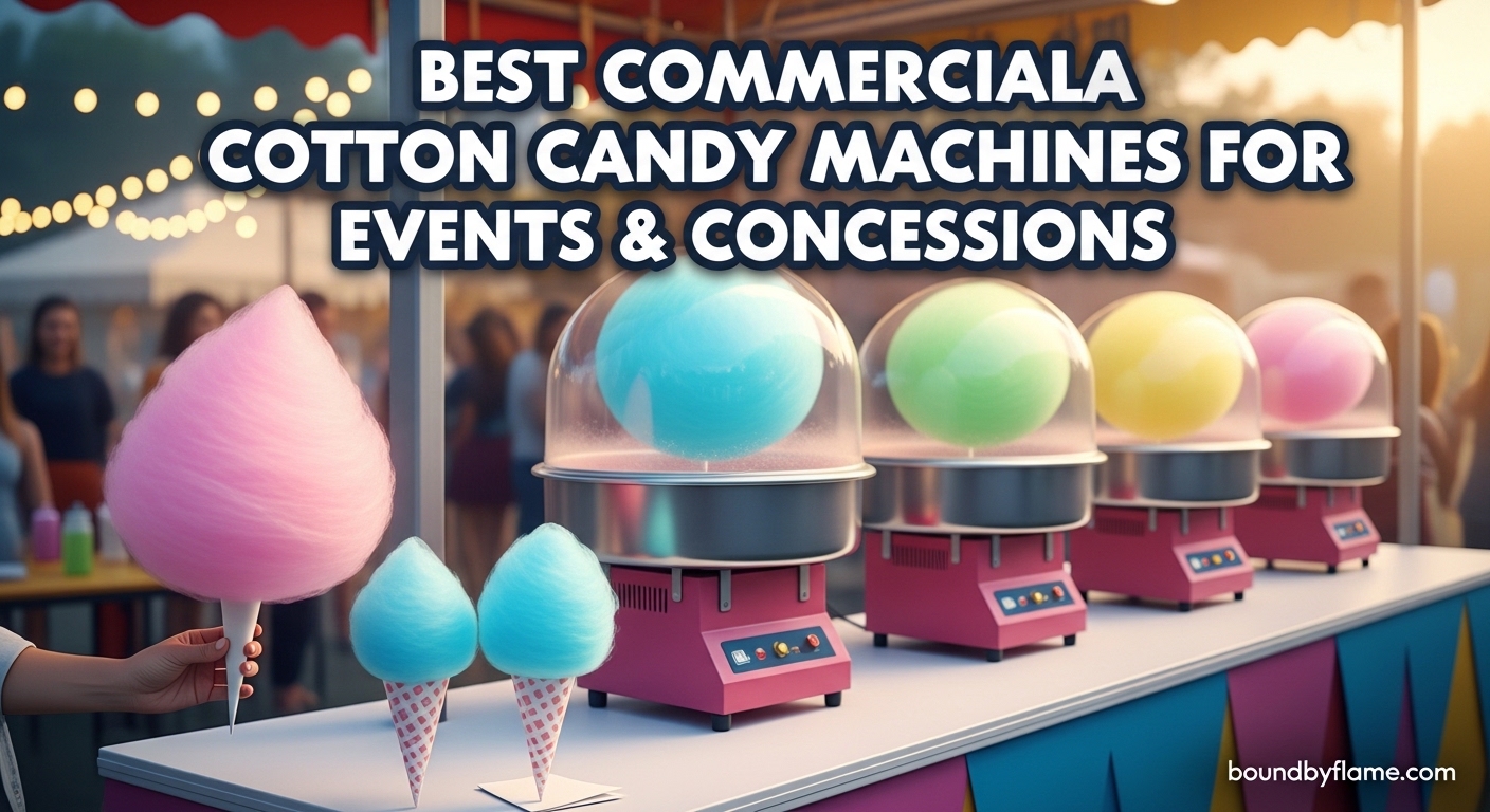 Best Commercial Cotton Candy Machines for Events & Concessions