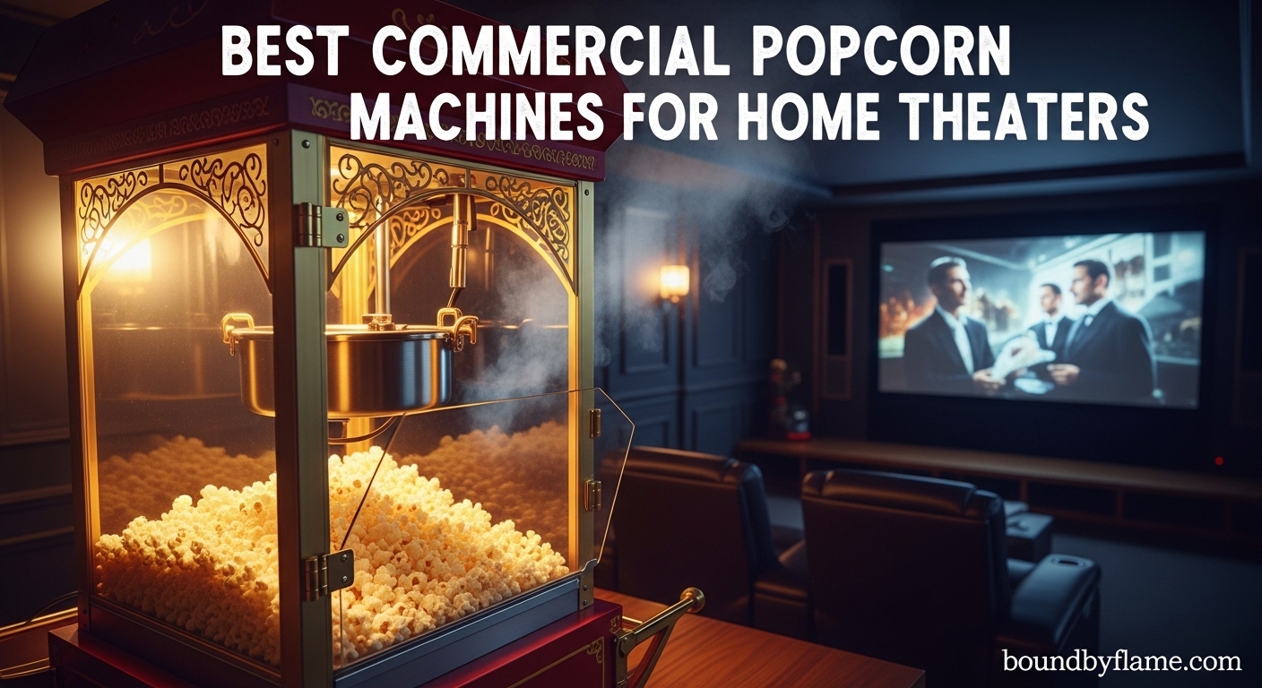 Best Commercial Popcorn Machines for Home Theaters