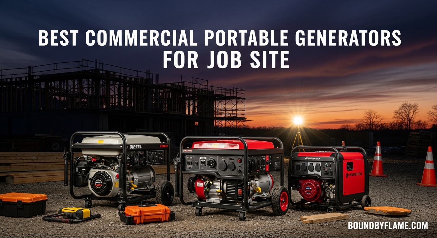 Best Commercial Portable Generators for Job Site