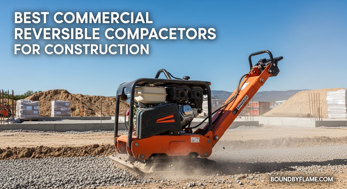 Best Commercial Reversible Plate Compactors for Construction