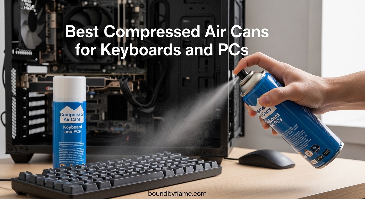Best Compressed Air Cans for Keyboards and PCs