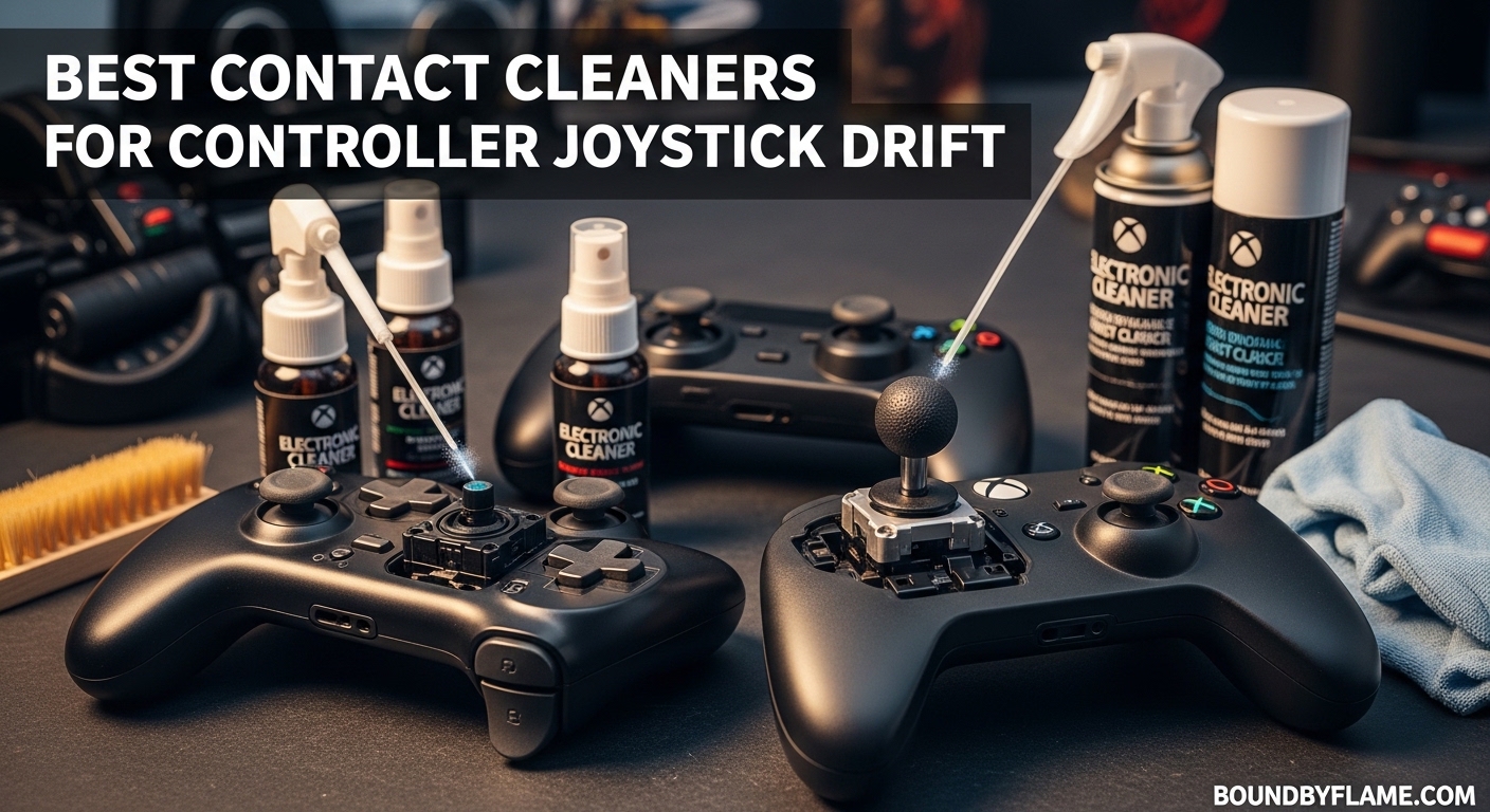 Best Contact Cleaners for Controller Joystick Drift
