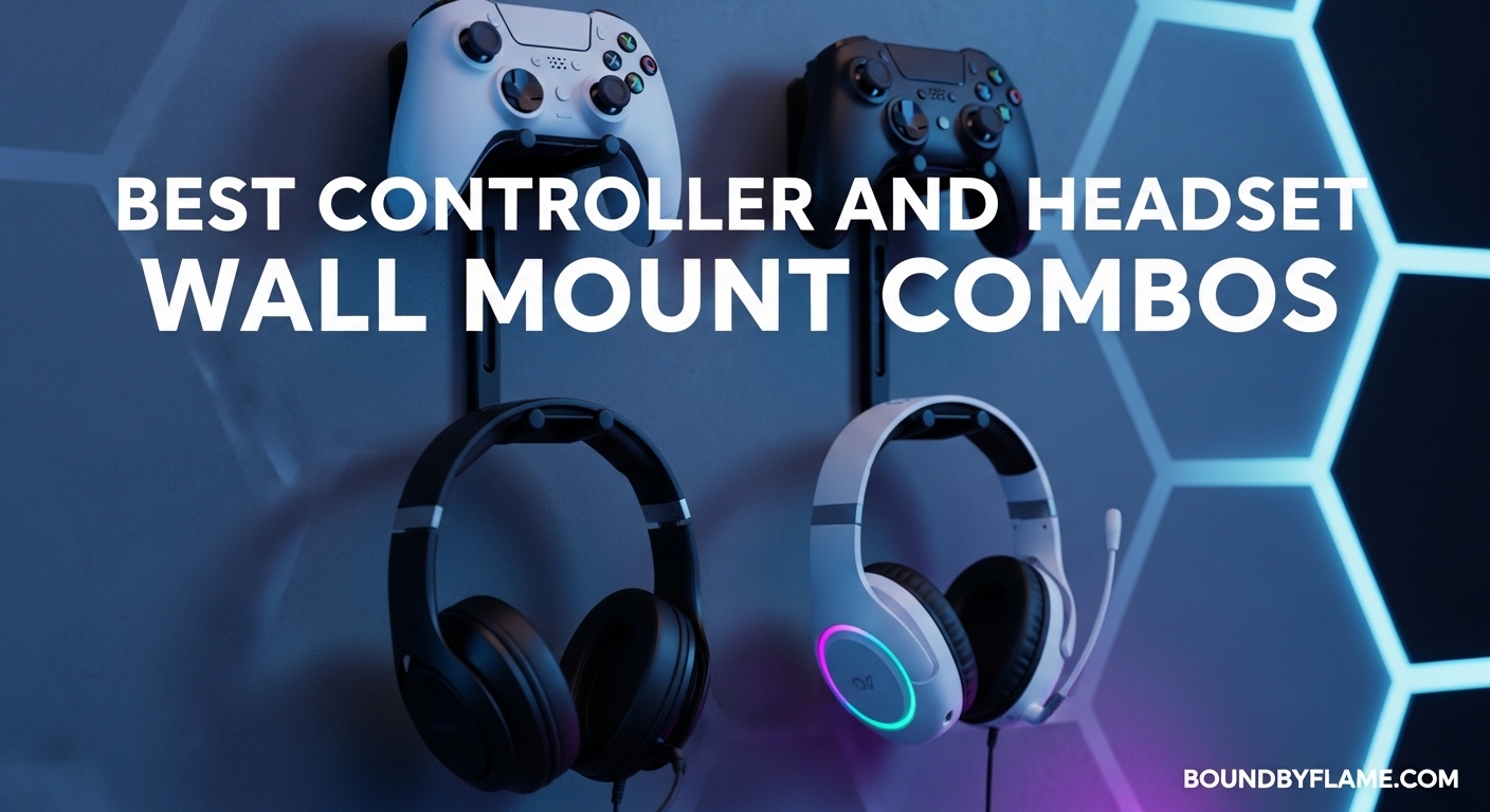 Best Controller and Headset Wall Mount Combos