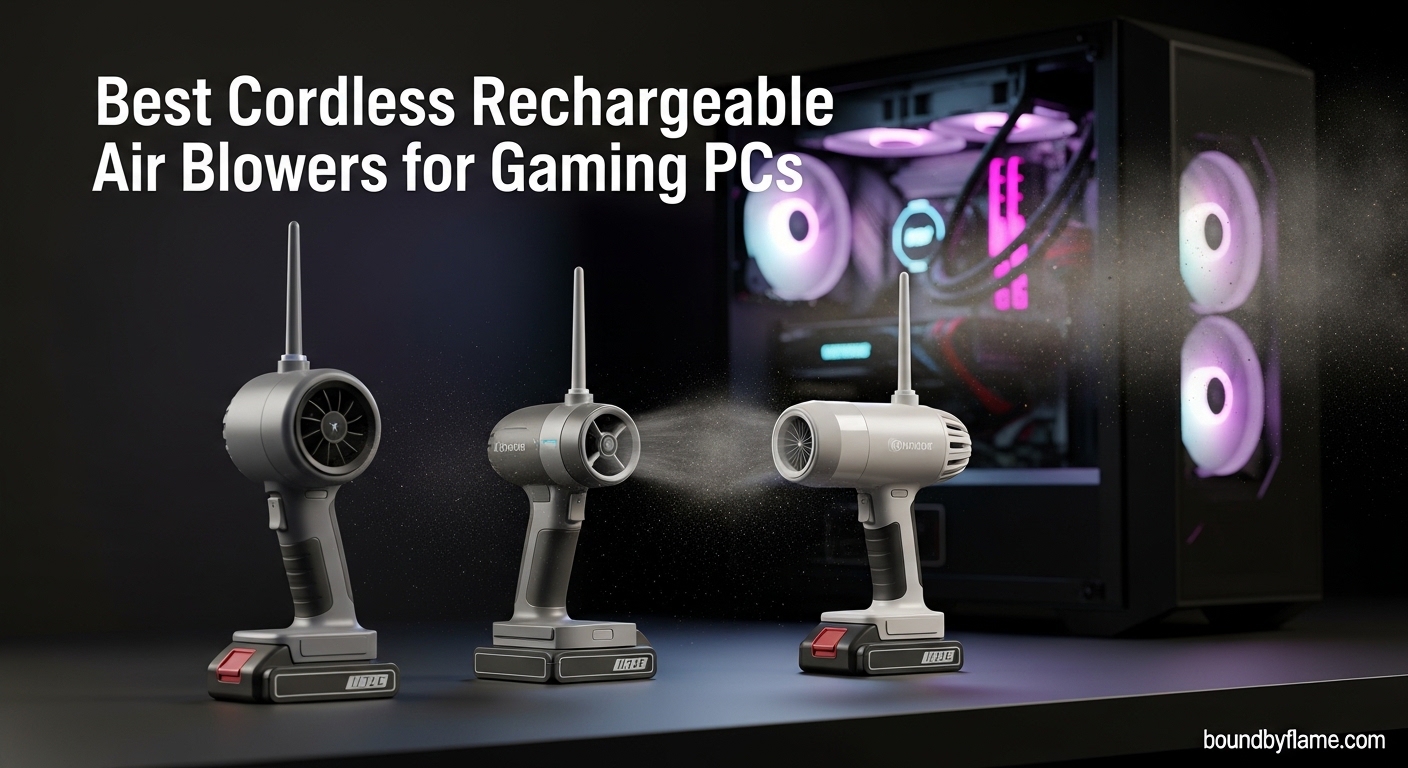 Best Cordless Rechargeable Air Blowers for Gaming PCs