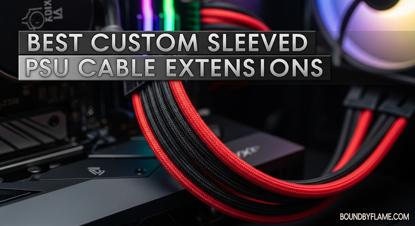 Best Custom Sleeved PSU Cable Extensions