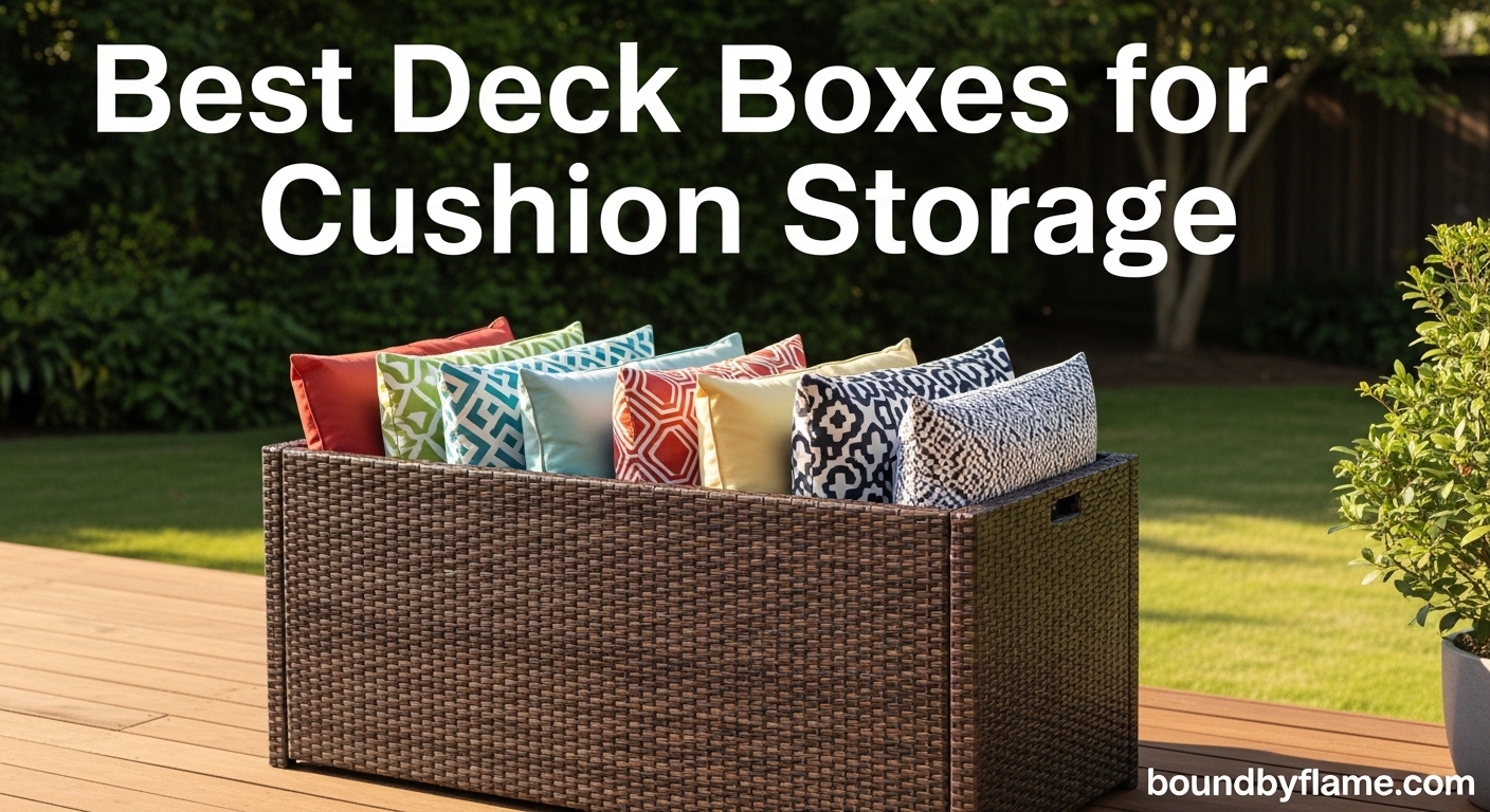 Best Deck Boxes for Cushion Storage