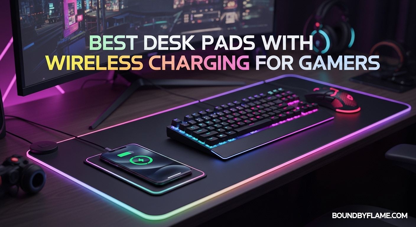 Best Desk Pads with Wireless Charging for Gamers