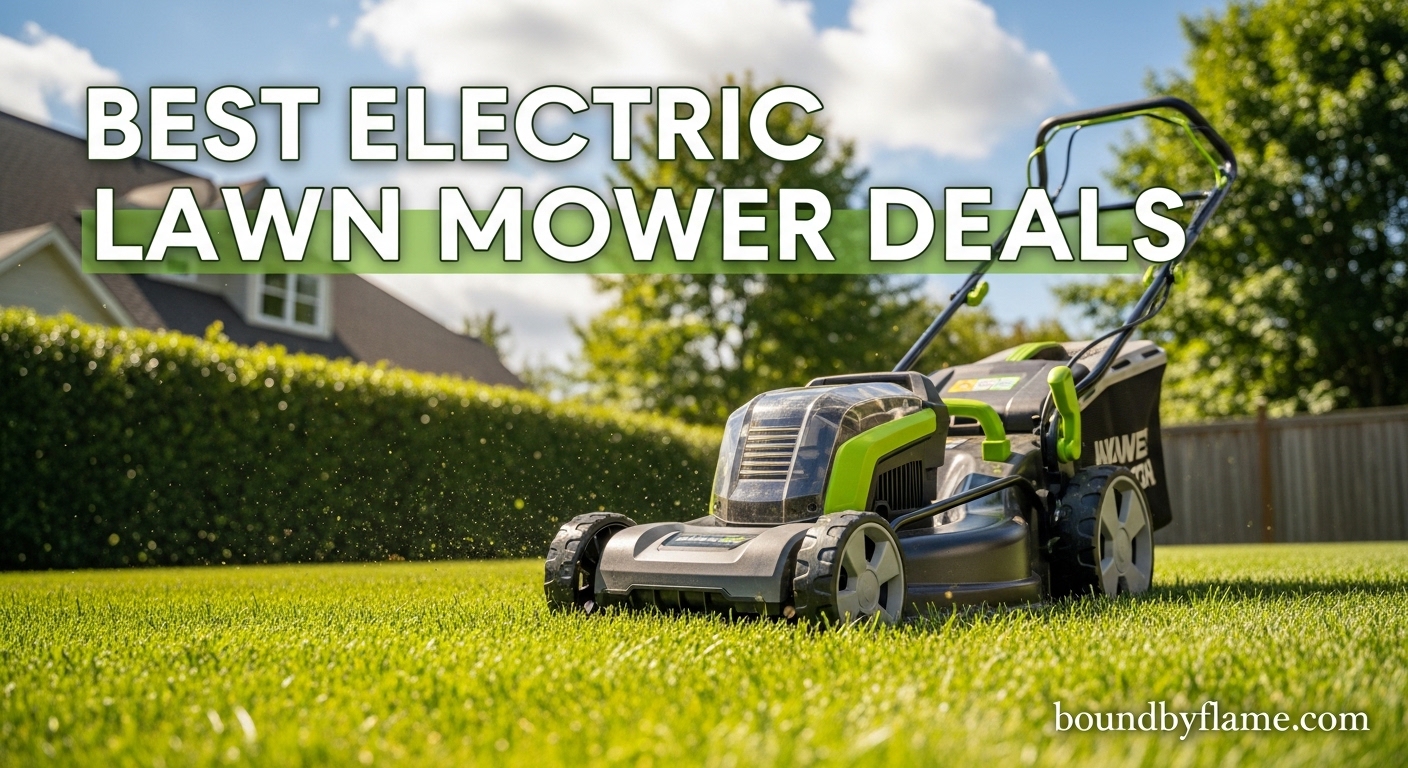Best Electric Lawn Mower Deals