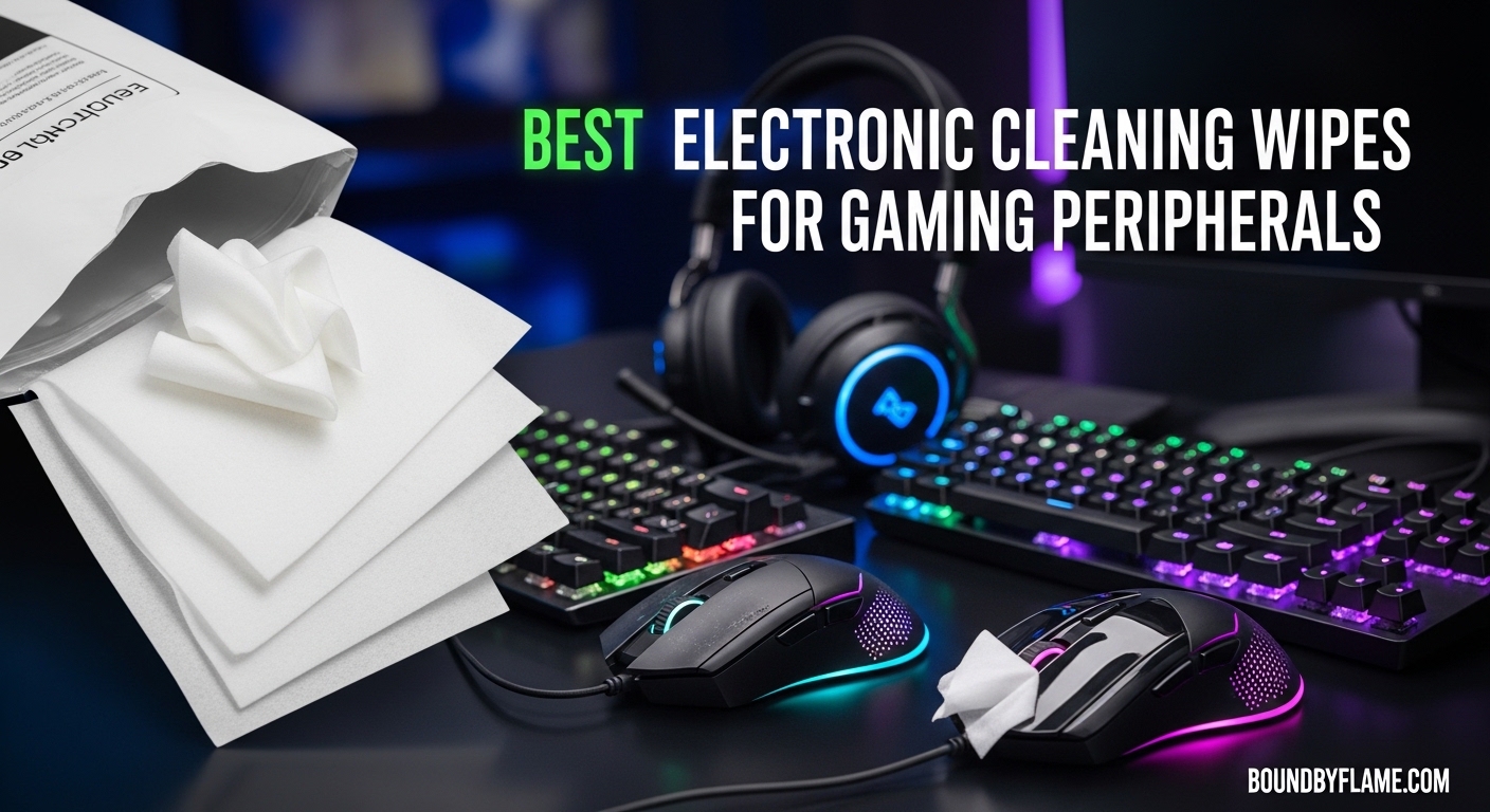 Best Electronic Cleaning Wipes for Gaming Peripherals
