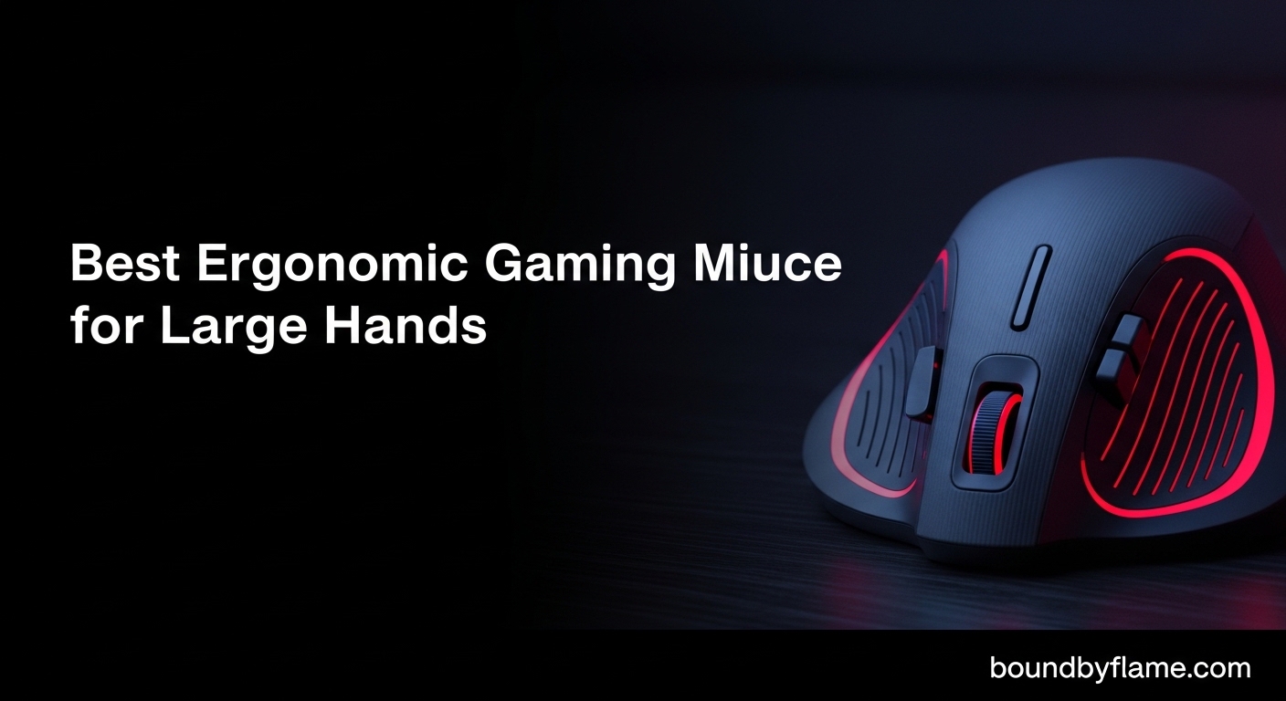 Best Ergonomic Gaming Mice for Large Hands