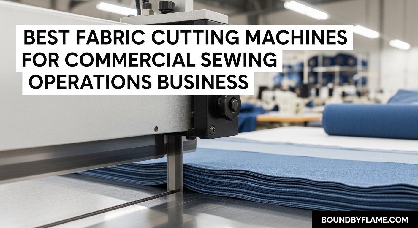 Best Fabric Cutting Machines for Commercial Sewing Operations