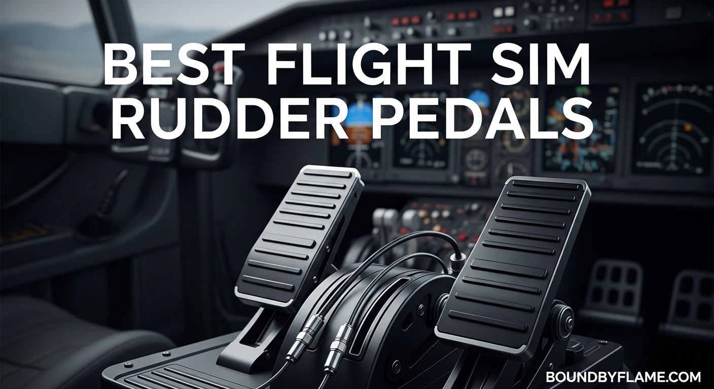 Best Flight Sim Rudder Pedals