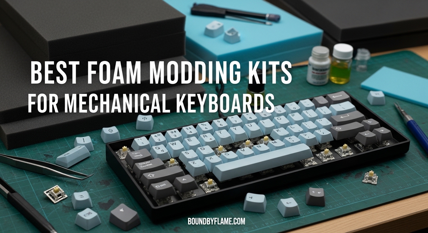 Best Foam Modding Kits for Mechanical Keyboards