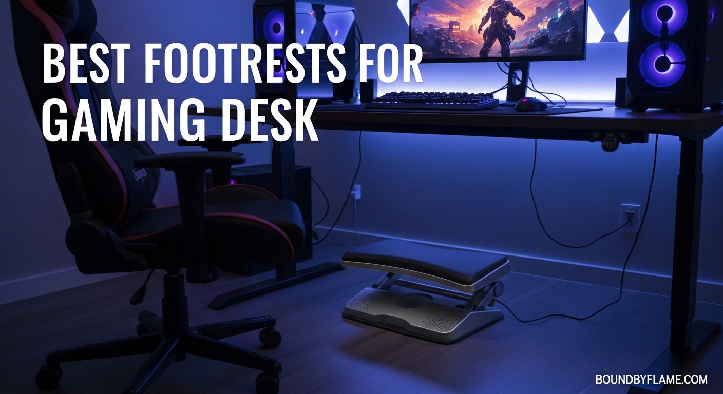 Best Footrests for Gaming Desks